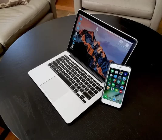 iPhone to Laptop